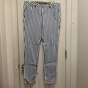 Aeropostale Ashley Ultra Skinny Stripe Jean Size 13/14